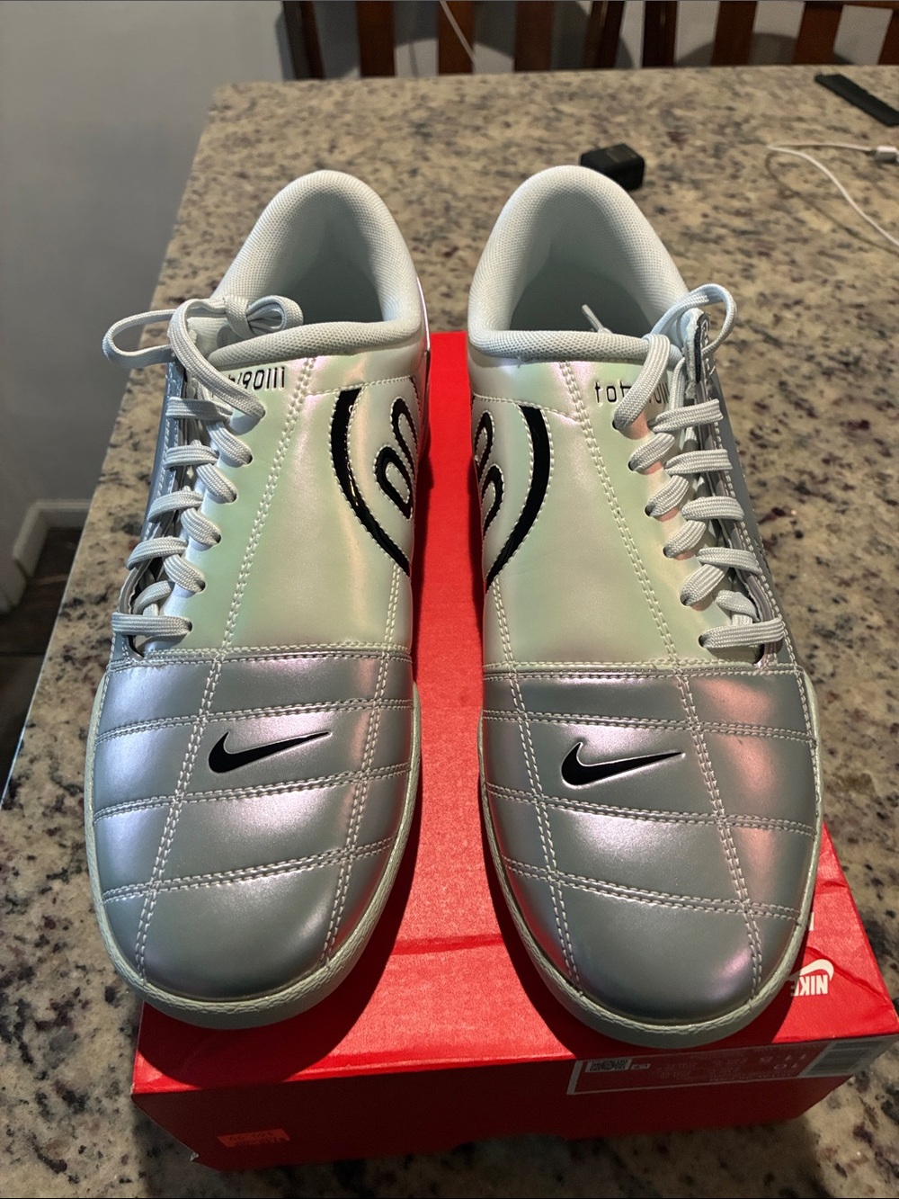 Nike Men’s Silver Training Sneakers
